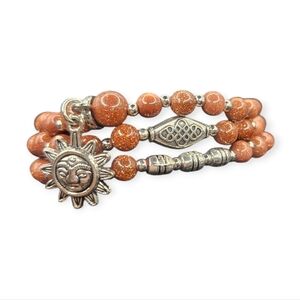 Gold Sandstone Bracelet